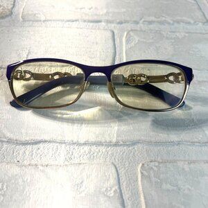 JIMMY CHOO Eyeglasses Frames Violet 53 16 135 78-8T2 Rectangle Made in Italy